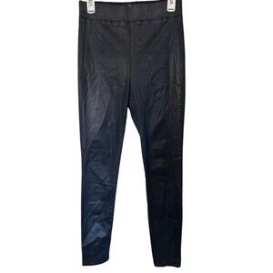 L'agence Rochelle High Rise Pull On Jean Women's Large Black Leggings